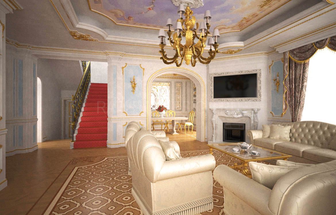 Villa in Peterhof in Classical Style