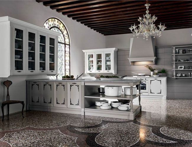 итальянский дизайн интерьера кухни