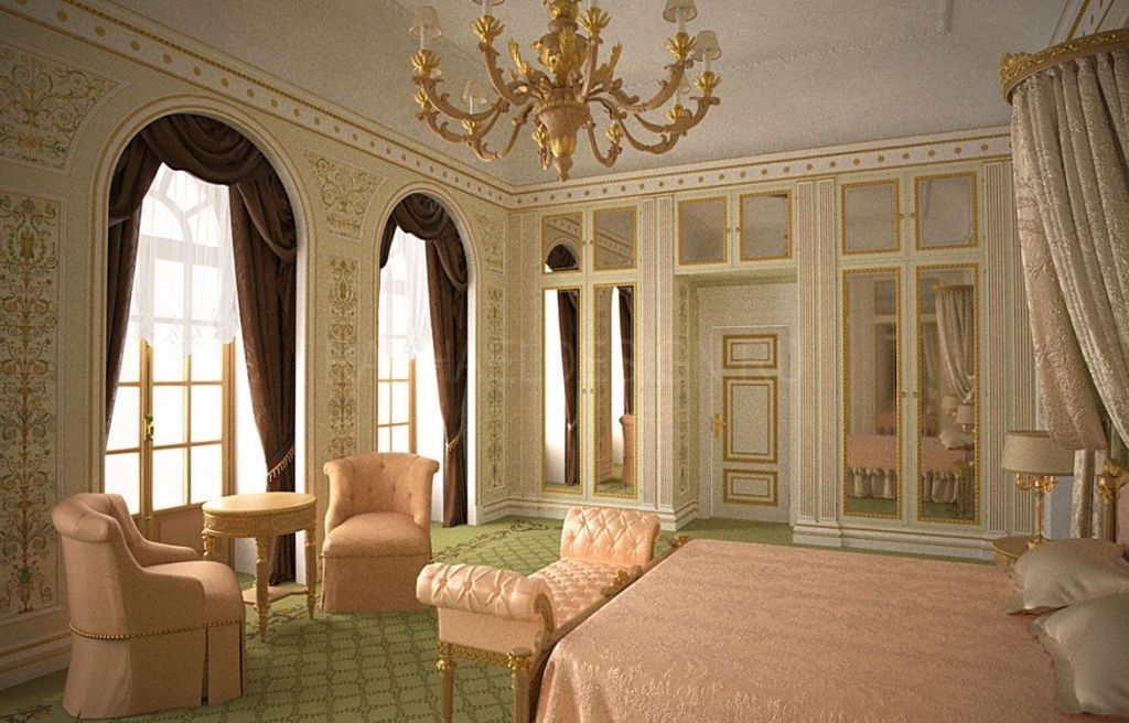 классический интерьер спальни в частном доме фото.jpg