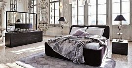 Итальянский стиль интерьера в современной спальне