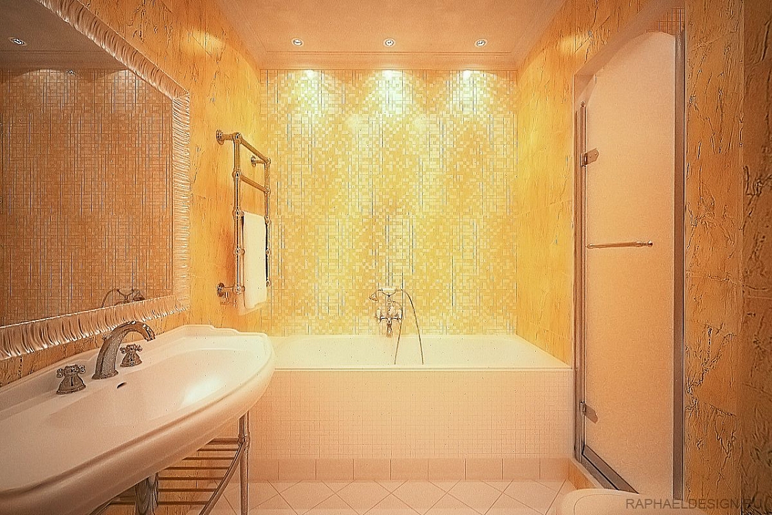 красивый дизайн маленькой ванны фото
