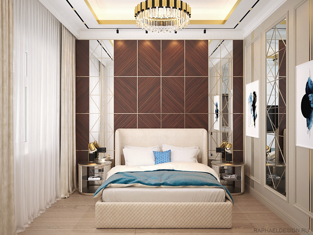 дизайн интерьера спальни современный стиль фото