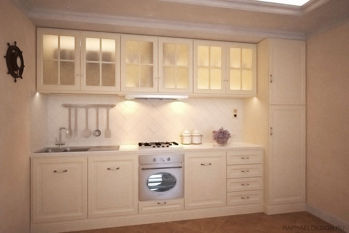 белая кухня итальянский дизайн фото
