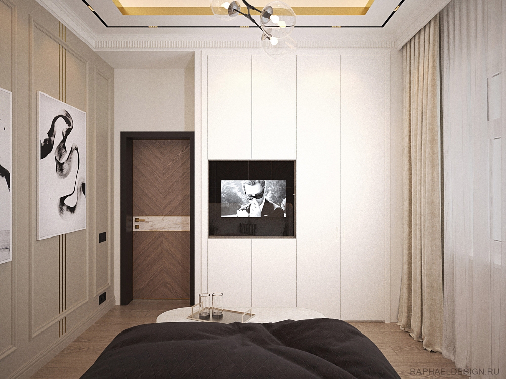 интерьер спальни в современном стиле фото